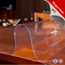 Super pvc claro filme para mesa de embalagem